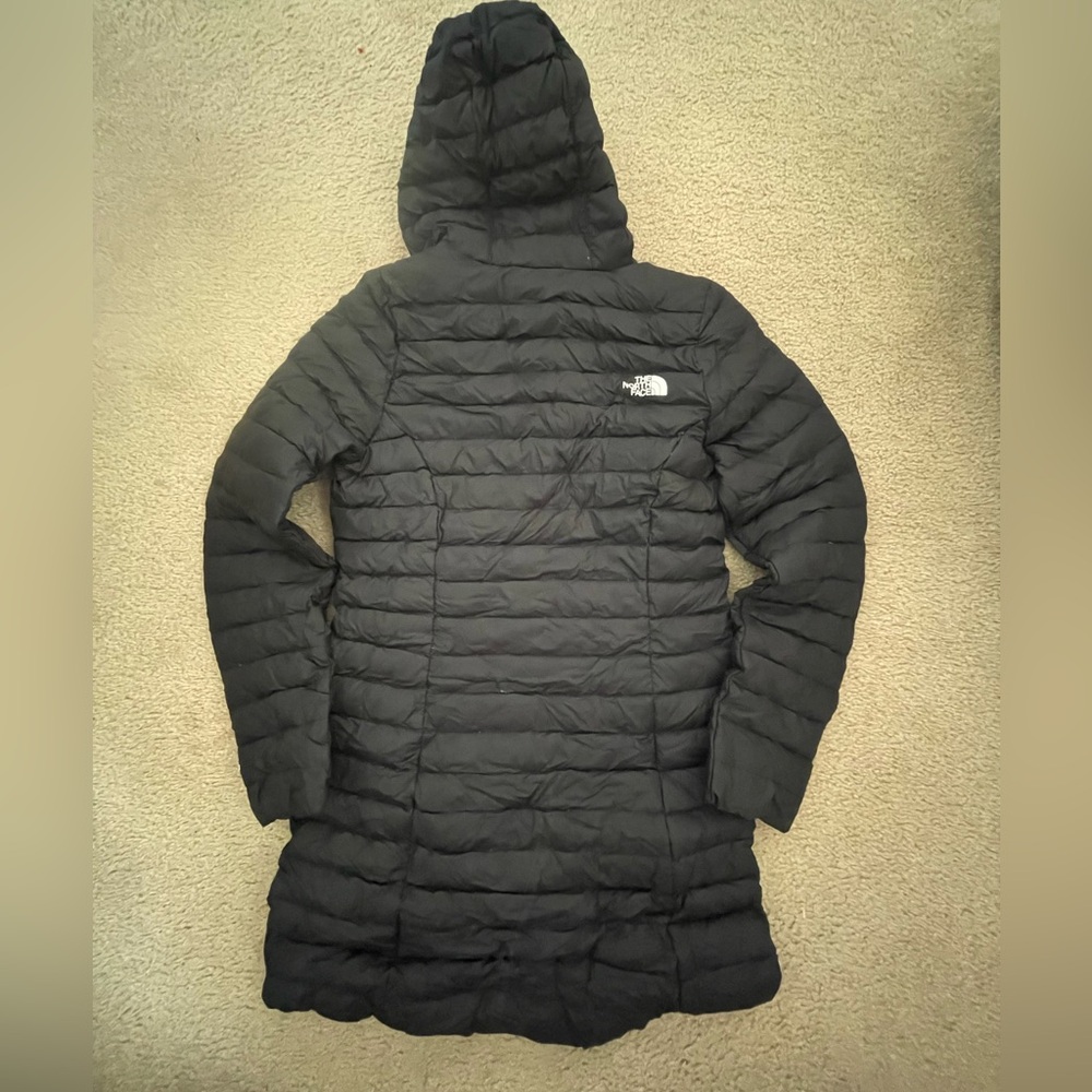North Face Stretch Down Parka size small - Picture 3 of 5